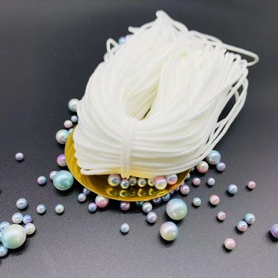 外科マスクの伸縮性がある耳のループ長8のインチ2.8mm 3.0mm