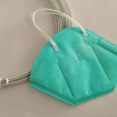 マスク3.5mmのための二重中心の鼻ワイヤー橋プラスチック5.0mm