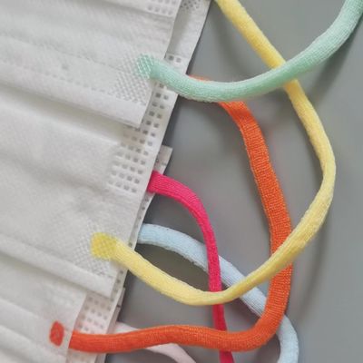 5mmの平らで柔らかい伸縮性がある耳は5mmバンド柔らかいマスクの付属品を6mm輪にする