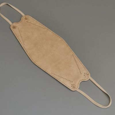 色の柔らかいEarloopのゴムひも ロープの平らな耳のループはマスクのために紐で縛る
