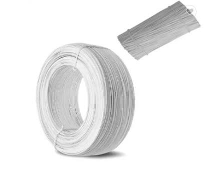 マスク3mm 5mmのPE PPの完全なプラスチック鼻橋クリップのための調節可能で平らな鼻ワイヤー