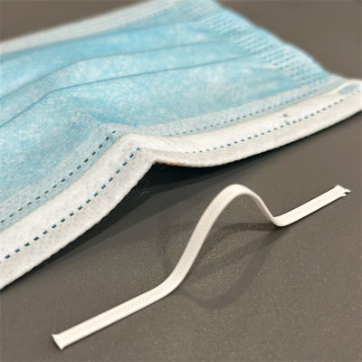 3つの層使い捨て可能なマスク プラスチック ワイヤー鼻クリップ橋PE 3mm